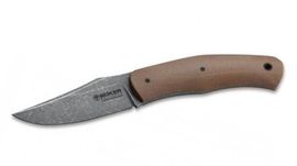 Couteau lame fixe stonewash Boker Boxer Fixed
