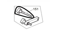 Broche de dressage complète pour Affuteuse Dick SM-110 ou SM-111 Pièce 151