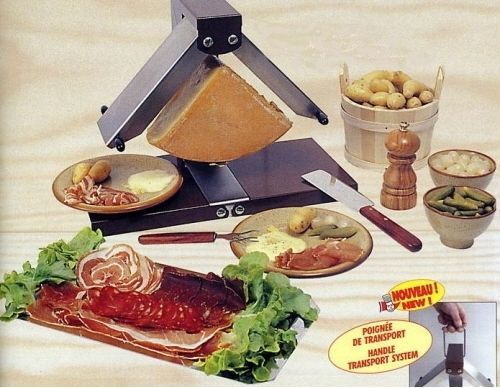 BREZ01C Appareil à raclette Brézière® pour restaurants et particuliers avec couteau