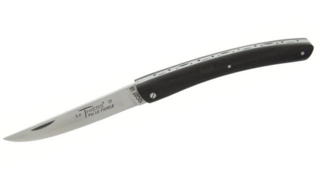 3832 Couteau ébène "Le Thiers® " par le Fidèle