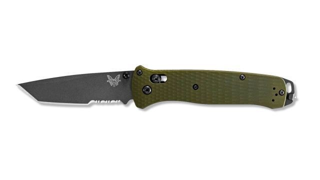 Benchmade Bailout Olive 537SGY-1 Mixed Folding Knife