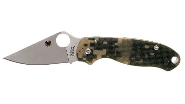 Spyderco Para 3 camo pocket knife C223GPCMO