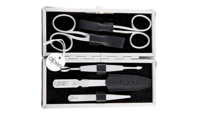 Trousse manucure 5 pièces Alpen noir