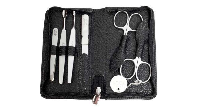Manicure set 6 pieces Alpen black
