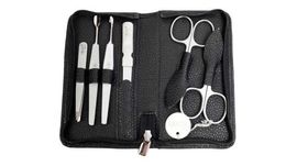 Manicure set 6 pieces Alpen black