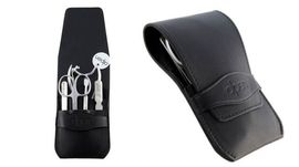 6874R.black Manicure bag 5 pieces Alpen black