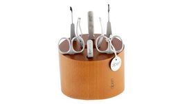 Manicure block Alpen 7 pieces cherry wood