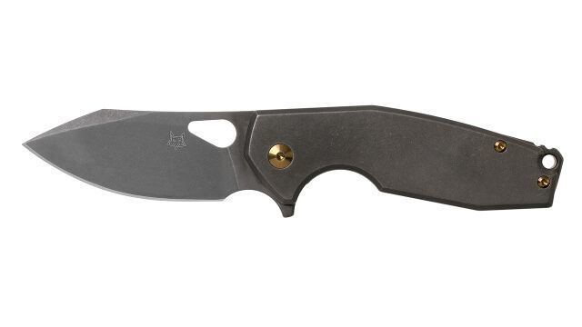 Fox Yaru Titanium Klappmesser Schwarz FX.527TIPVD