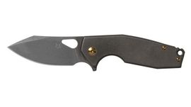 Fox Yaru Titanium Klappmesser Schwarz FX.527TIPVD