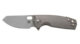 6 cm Klinge - Bronze eloxierter Titan-Griff