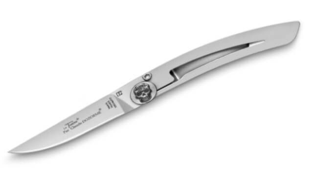 4919TM - Le Thiers® Knife Claude Dozorme liner Lock All steel