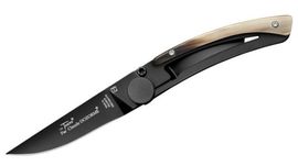 4941.CC - Le Thiers folding knife by Claude Dozorme black liner lock