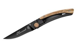 4941.O - Le Thiers folding knife by Claude Dozorme black liner lock