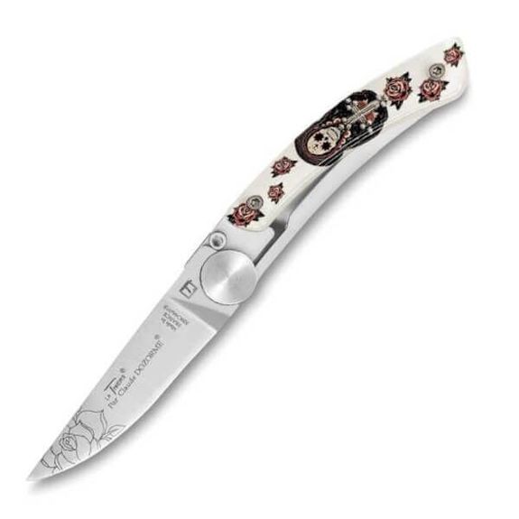 4961-Couteau Le Thiers® by Claude Dozorme Liner Lock Hipster cavalera