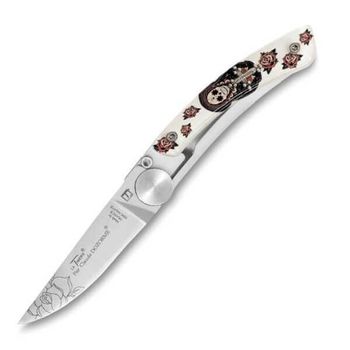 4961-Couteau Le Thiers® by Claude Dozorme Liner Lock Hipster cavalera