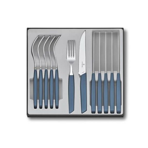 Victorinox 12-piece Swiss Modern Steak set (3 colours)