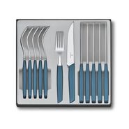 Victorinox 12-piece Swiss Modern table cutlery set with 11cm blade (3 colours)