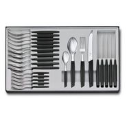 Victorinox 24-piece Swiss Modern Steak knife set with 12cm blade (2 colours)