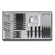 Victorinox 24-piece Swiss Modern 11cm blade cutlery set (choice of 2 colours)