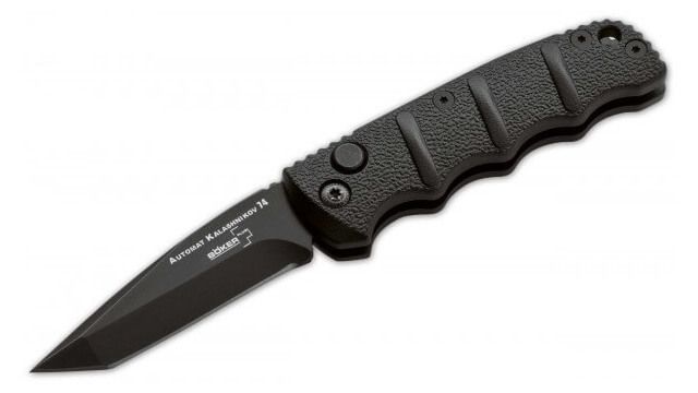 Boker Plus AKS-74 Mini Tanto Black automatic knife