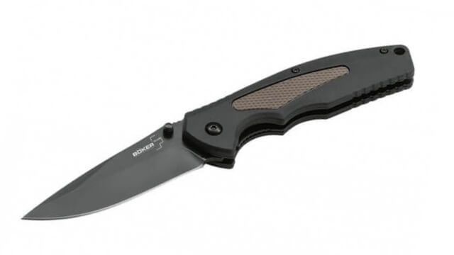 01BO505-Boker Plus Folding Knife Gemini NGA Black Coyote
