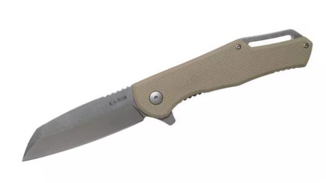 7508-Ka-bar folding knife Jarosz Wharncliffe