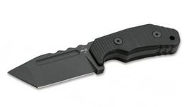 02BO034-Boker Plus Little Dvalin Black Tanto feststehendes Messer