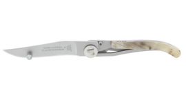 4913.B-Claude Dozorme Folding Laguiole Knife Stainless Steel