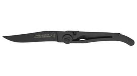 4913N-Claude Dozorme folding Laguiole knife all stainless steel and black