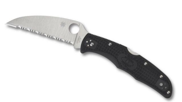 C10FSWCBK-Spyderco Endura 4 Wharncliffe pocket knife black