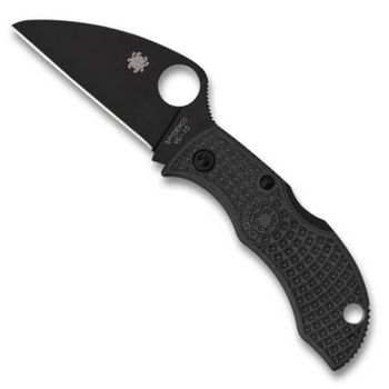 MBKWPBK-Couteau de poche Spyderco ManBug tout noir