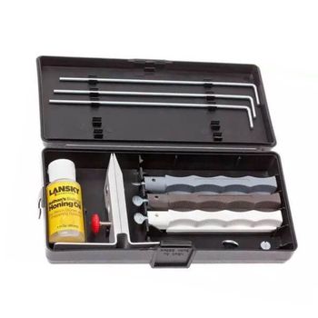 LKNAT-Kit D'aiguisage Lansky Natural Arkansas 3 pierres