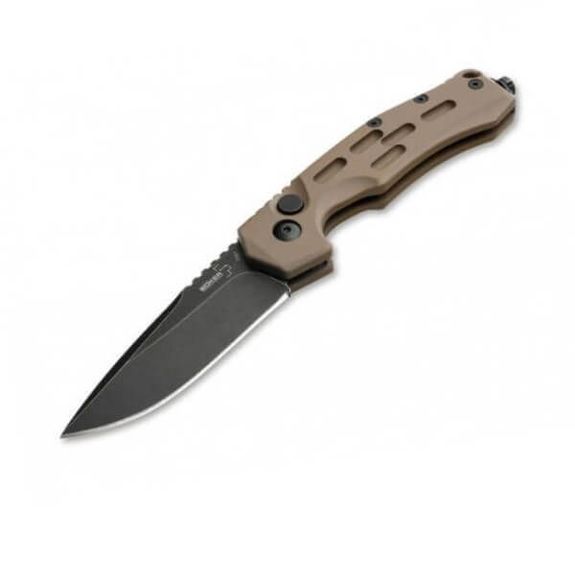 Automatic knife Boker Plus Thunder Storm coyote