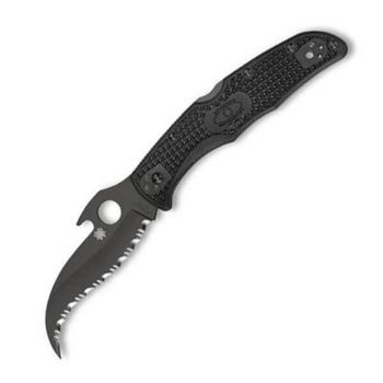 C12SBBK2W - Spyderco Matriarch 2 wave folding knife
