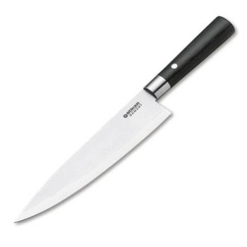 130421DAM-Chefs knife Gyuto Böker Damascus Black