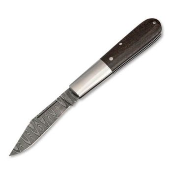 110038DAM-Folding knife Böker Solingen Barlow M4 Sherman Damascus