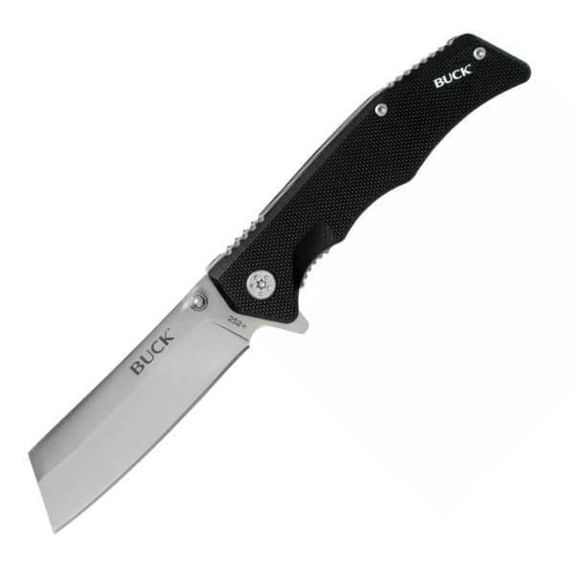 0252BKS-Couteau pliant Buck Trunk noir
