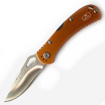 BU0722ORS1-Buck Spitfire Folding Hunting Knife orange