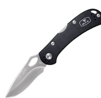 BU0722BKS1-Buck Spitfire Folding Hunting Knife black