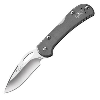 BU0726GYS-Buck Mini Spitfire Folding Hunting Knife grey