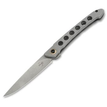 01BO469-Klappmesser Boker Plus Urban Spillo Flipjoint grau