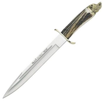 9214-Muela Alcaraz hunting knife with boar's head