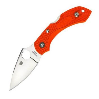 C28POR2-Spyderco Dragonfly 2 Pocket Knife Orange