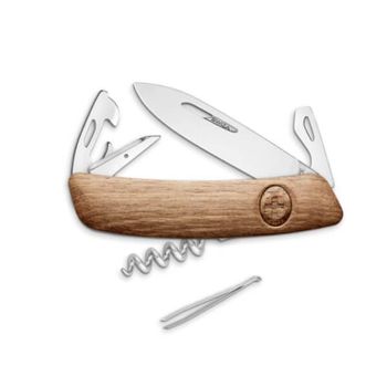 SZD03BNOY-Swiss Army Knife D03 Walnut