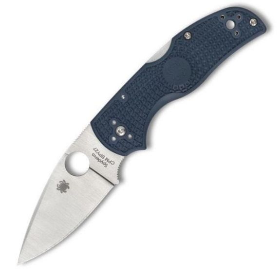 C41PCBL5-Spyderco Native 5 Pocket Knife blue
