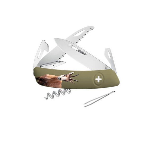 SZD05CHA-Swiss Army Knife D05 chamois print