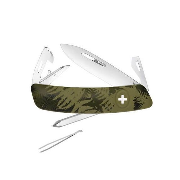 SZC04SILVA-Schweizer-Messer Swiza C04 Khaki