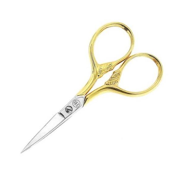 Embroidery scissors gold flowers HB