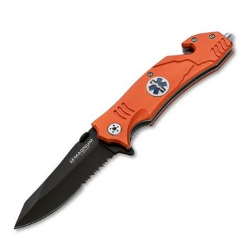 couteau de sécurité Boker Magnum EMS rescue