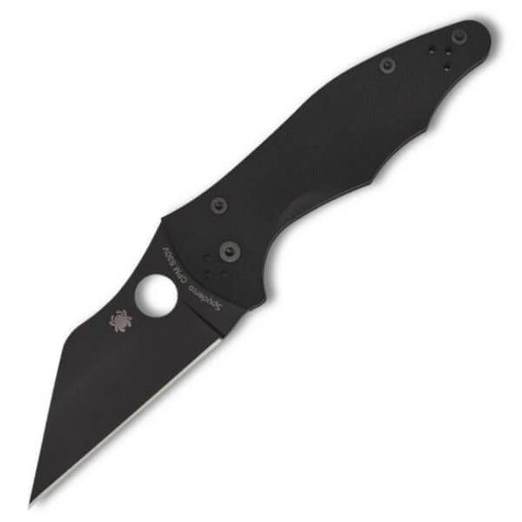 Spyderco Yojimbo Taschenmesser ganz schwarz